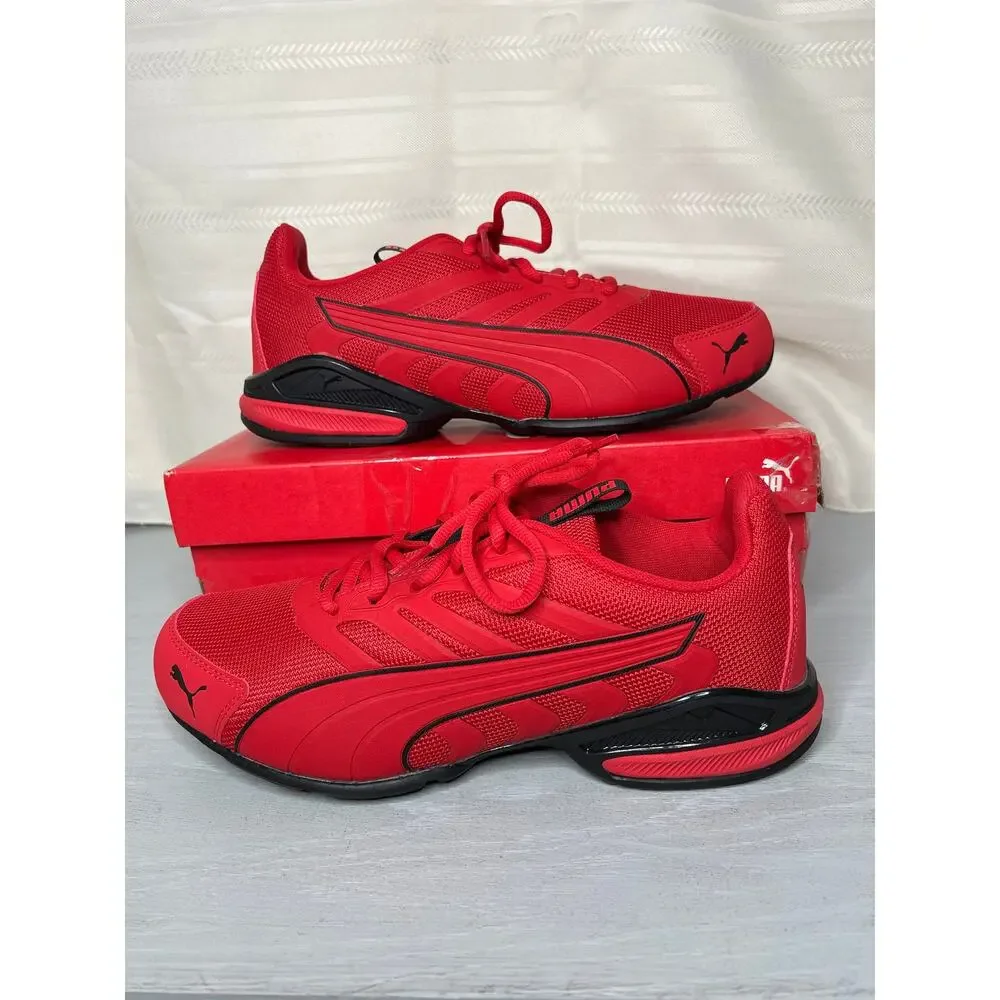 Puma Electro Mens 9.5 For All Time Red Softfoam Running Shoes